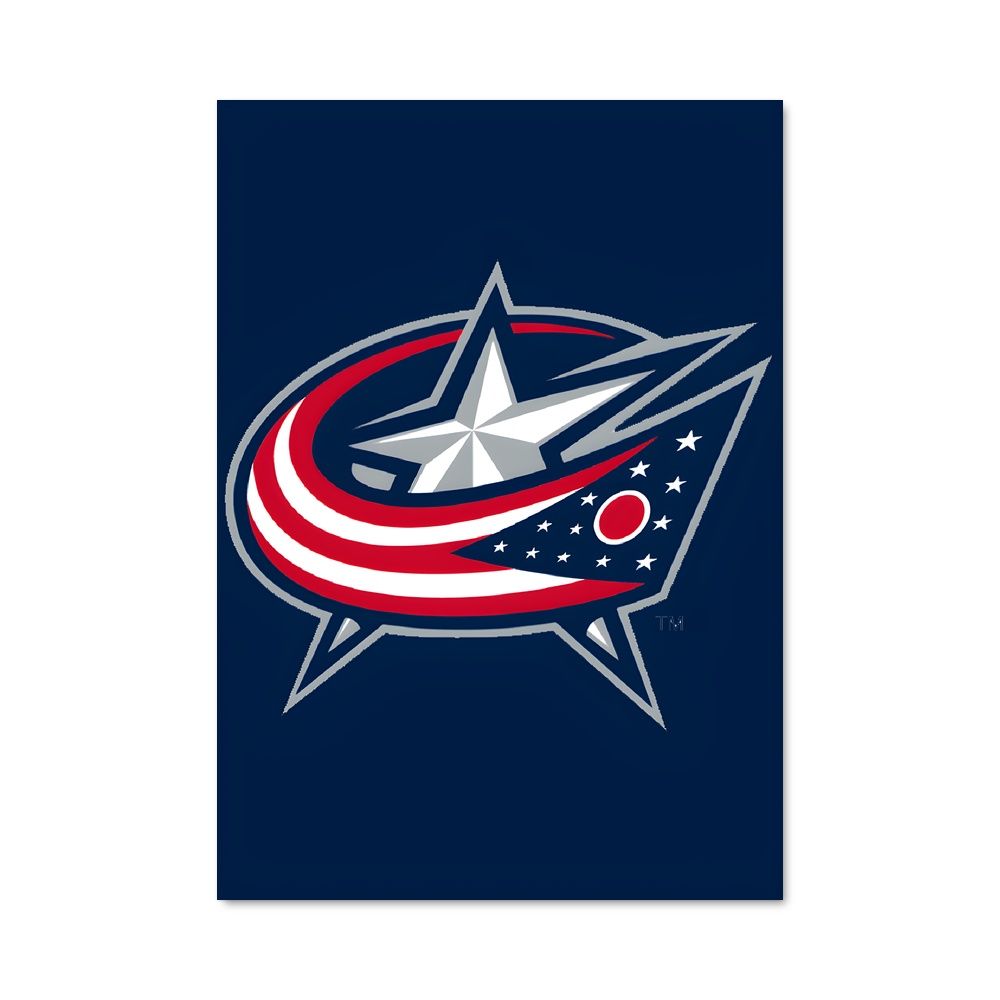 Poster Blue Jackets Spirit